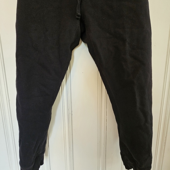 Used Medium Men's Black Roots Sweatpants - Picture 5 of 14